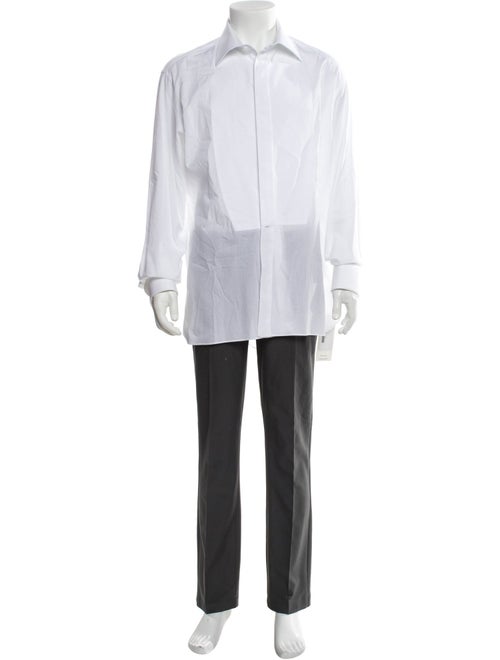 Battistoni Long Sleeve Tuxedo Shirt