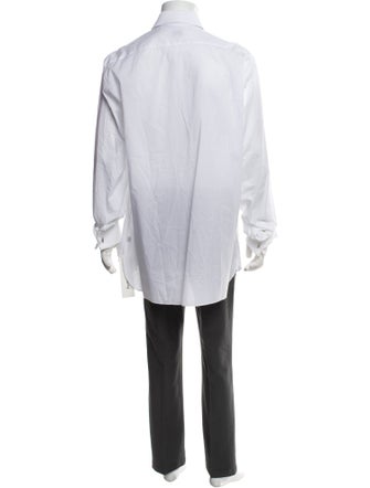 Battistoni Long Sleeve Tuxedo Shirt