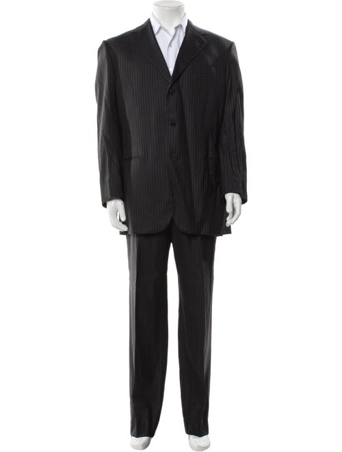 Battistoni Striped Two-Piece Suit