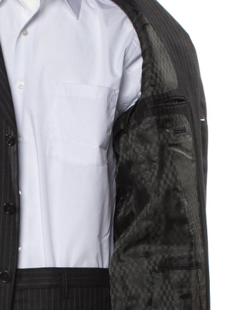 Battistoni Striped Two-Piece Suit