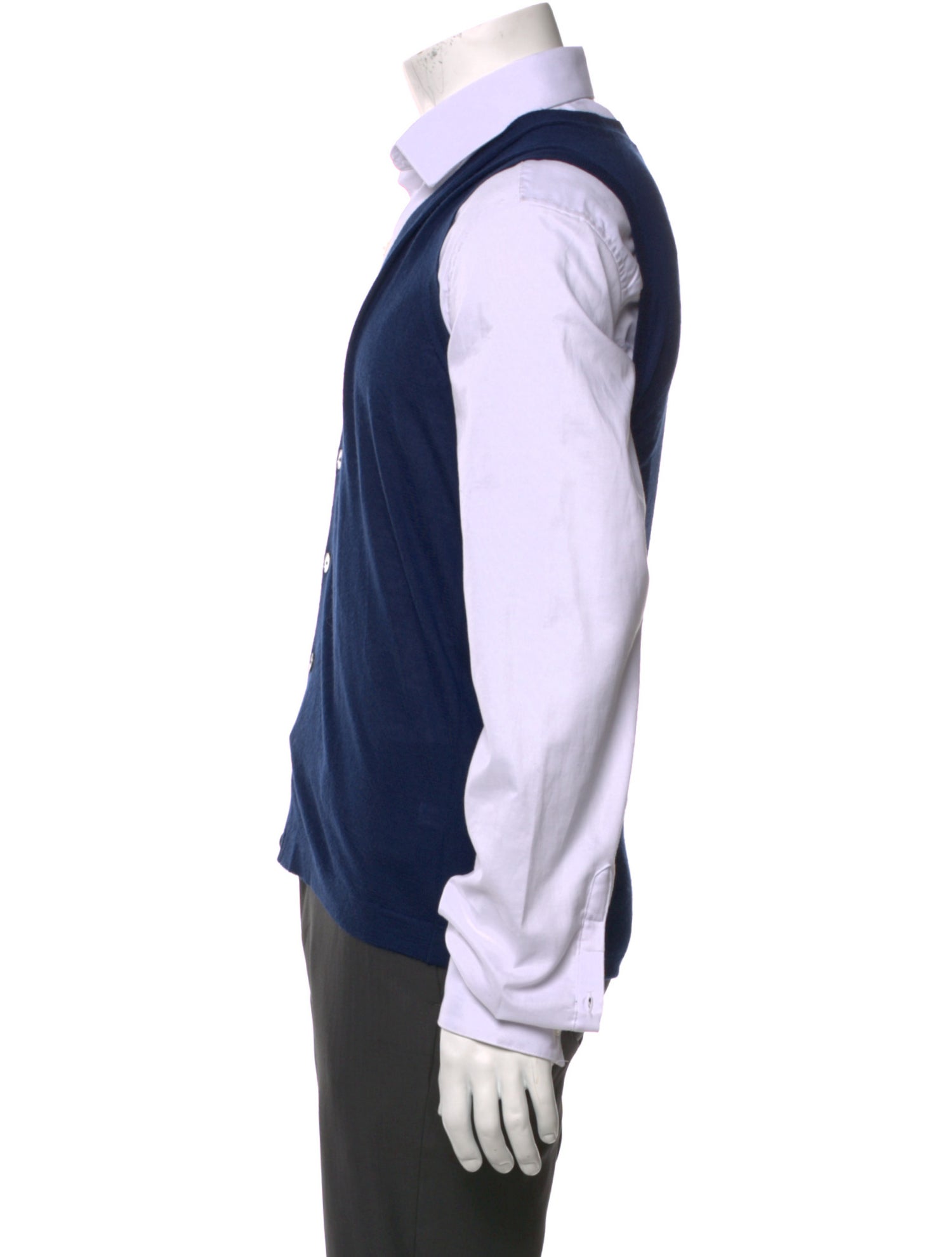 Battistoni Cashmere V-Neck Sweater Vest