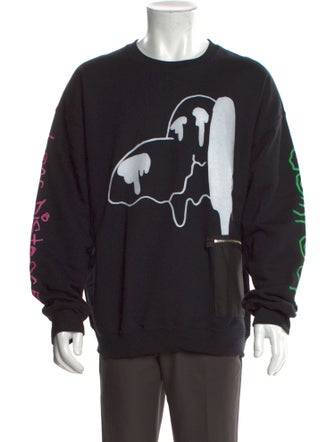 Brett Westfall Graphic Print Crew Neck Sweatshirt