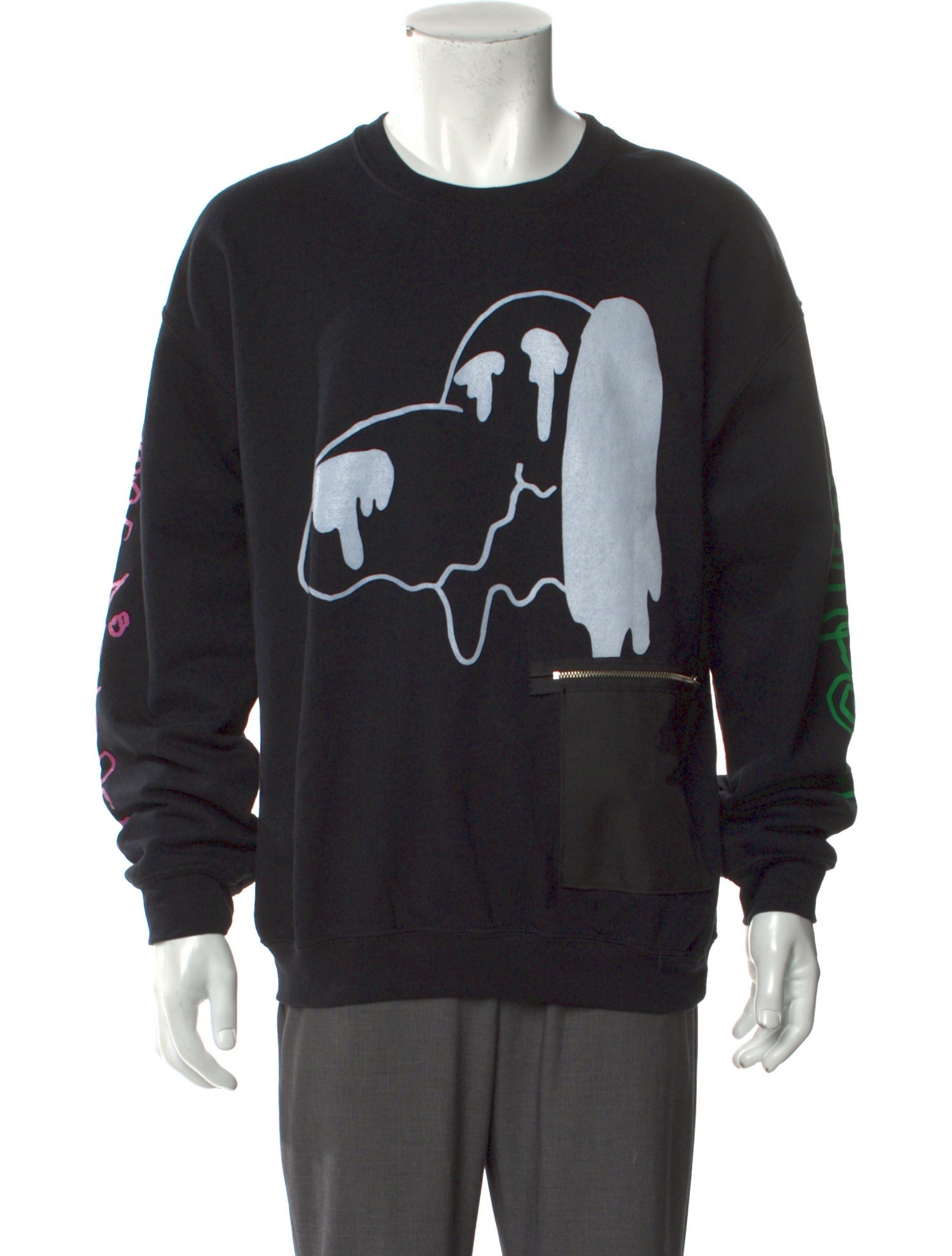 Brett Westfall Graphic Print Crew Neck Sweatshirt w/ Tags