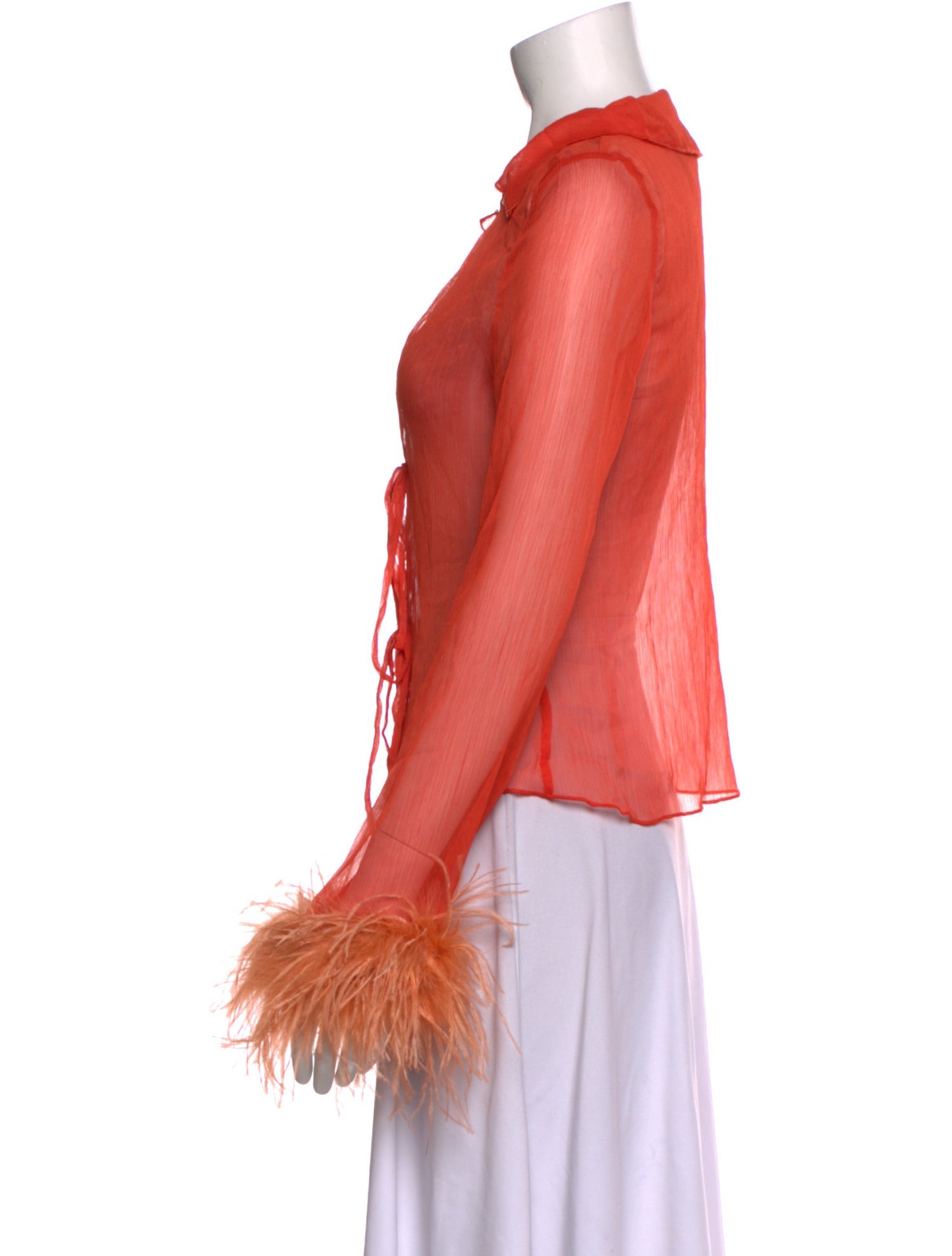 bübish V-Neck Long Sleeve Blouse