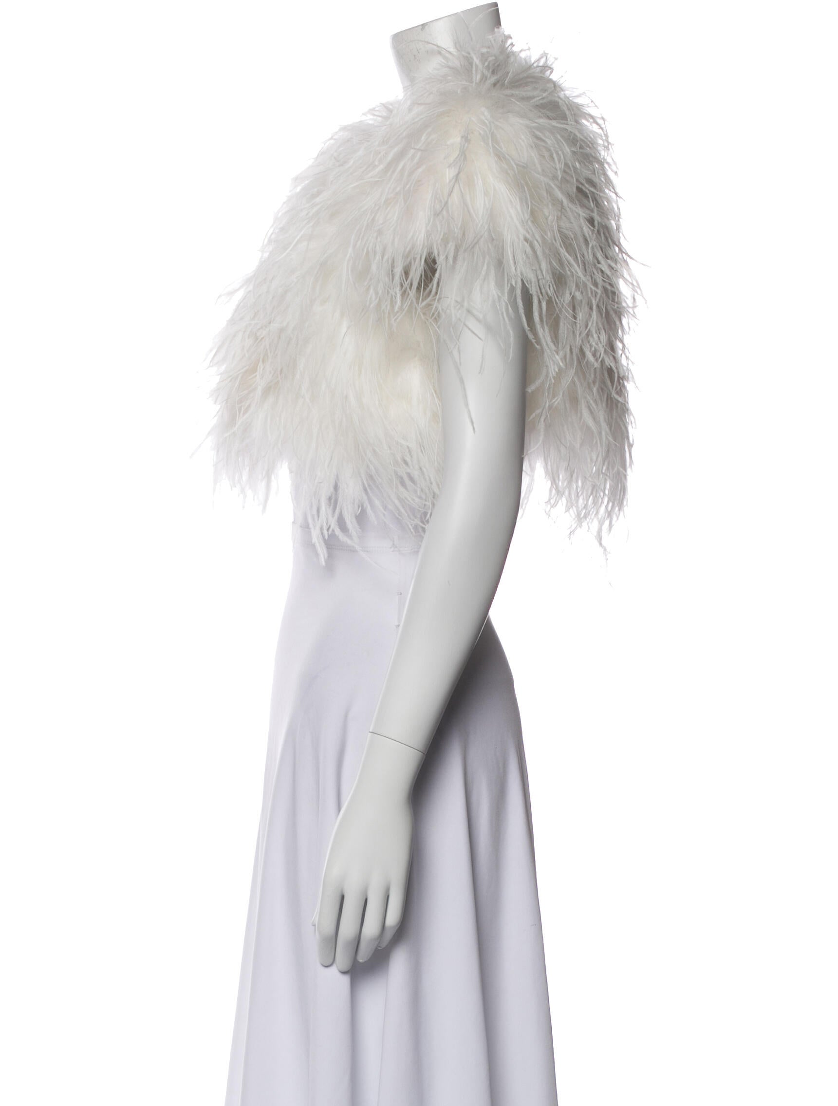 bübish Berlin Bolero Ostrich Feather Bolero