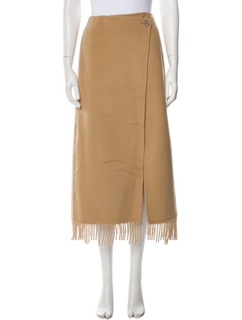 bübish Merino Wool Midi Length Skirt