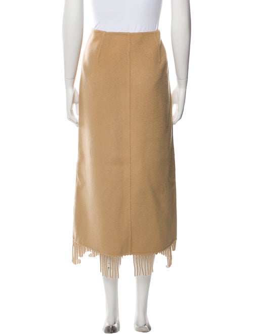 bübish Merino Wool Midi Length Skirt