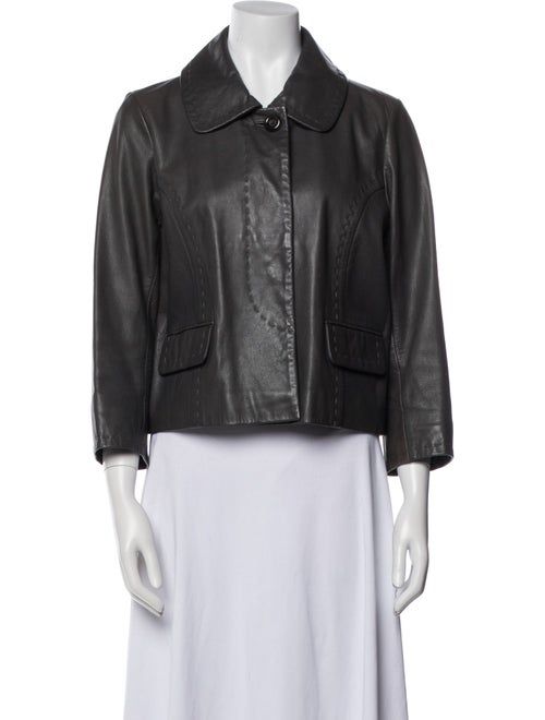 Bui De Barbara Bui Goat Leather Biker Jacket