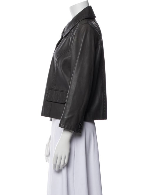 Bui De Barbara Bui Goat Leather Biker Jacket