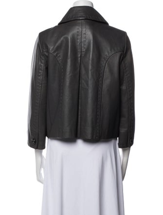 Bui De Barbara Bui Goat Leather Biker Jacket