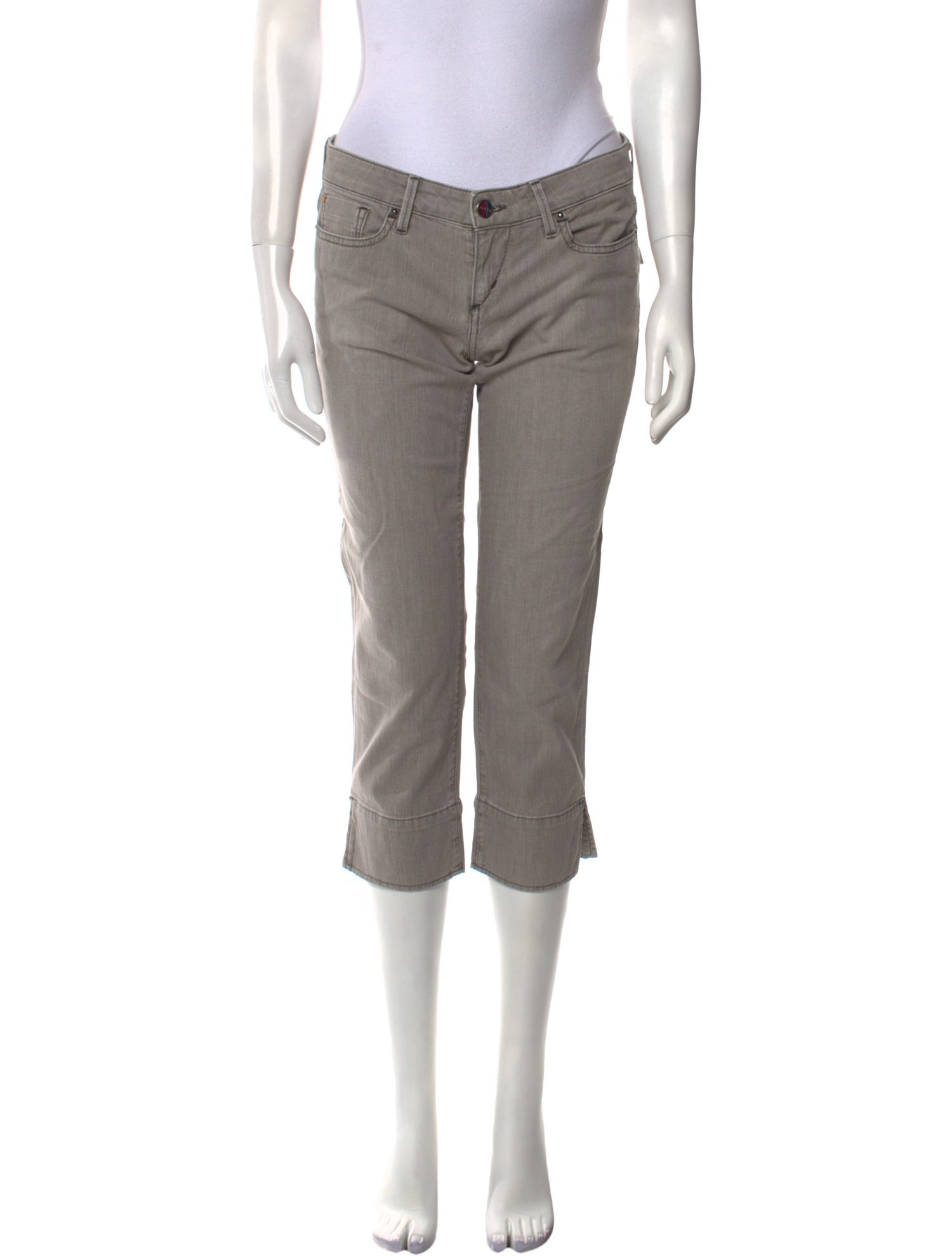 Bui De Barbara Bui Mid-Rise Straight Leg Jeans