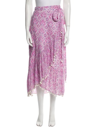 Buggy Nyc Printed Midi Length Skirt