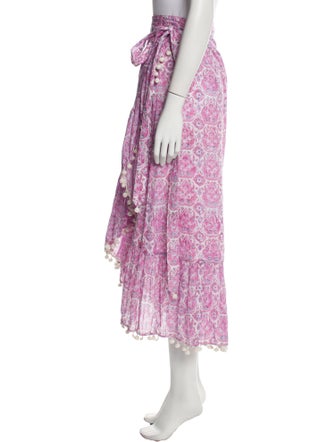 Buggy Nyc Printed Midi Length Skirt