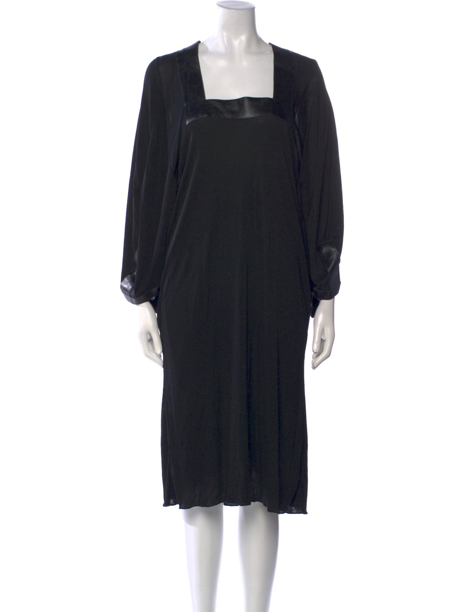 Boudicca Square Neckline Midi Length Dress