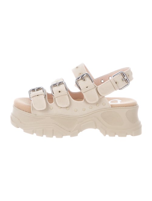 Buffalo London Suede Slingback Sandals