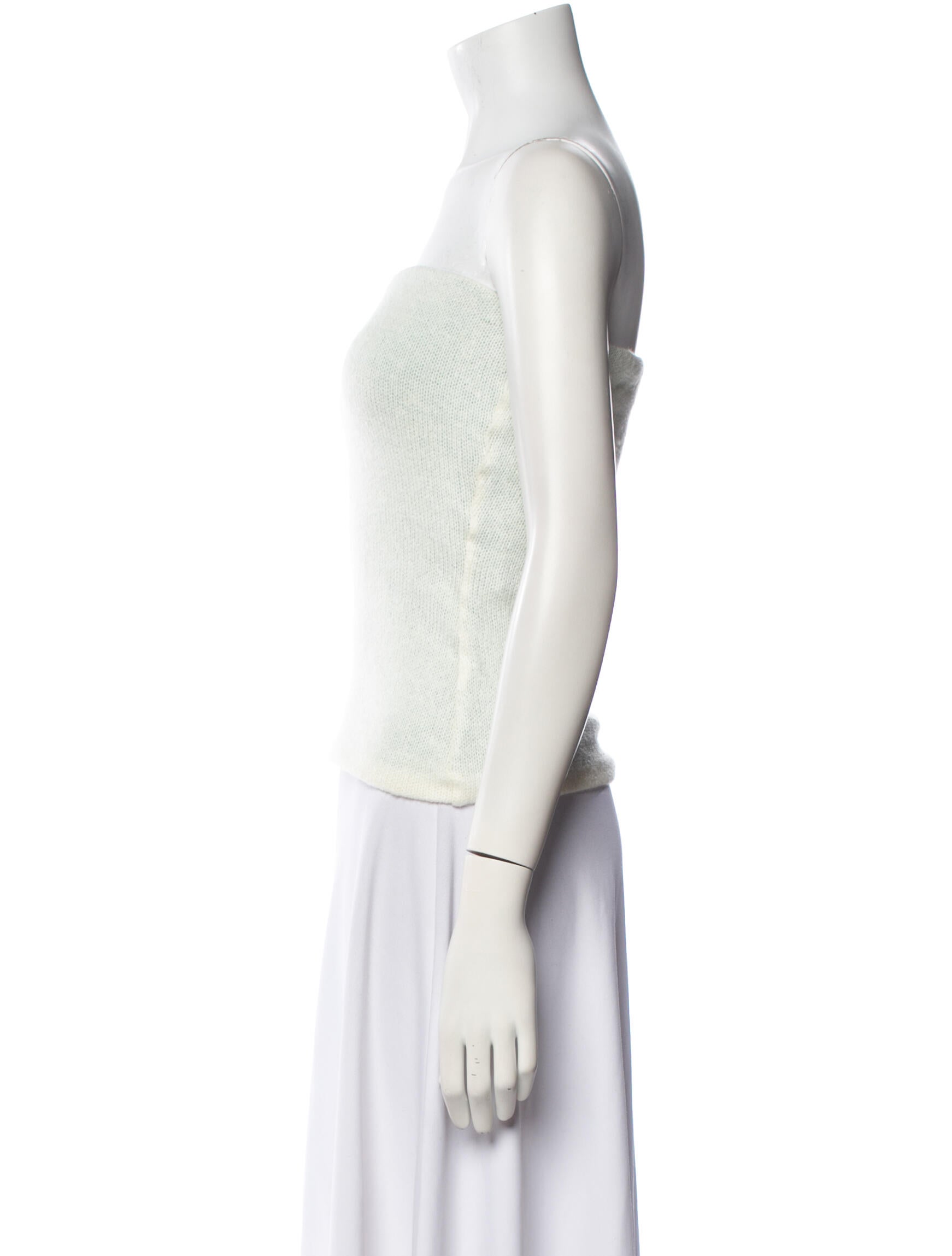 BUCI Strapless Crop Top