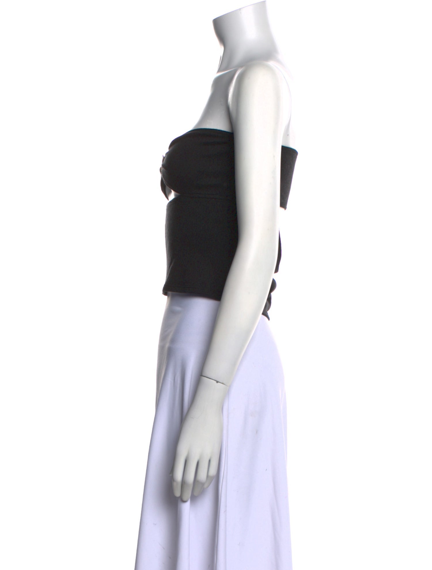 BUCI Strapless Crop Top