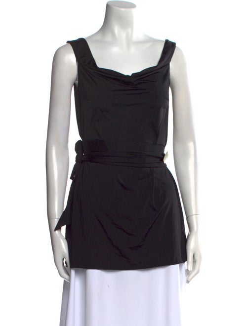 BUCI Cowl Neck Sleeveless Top