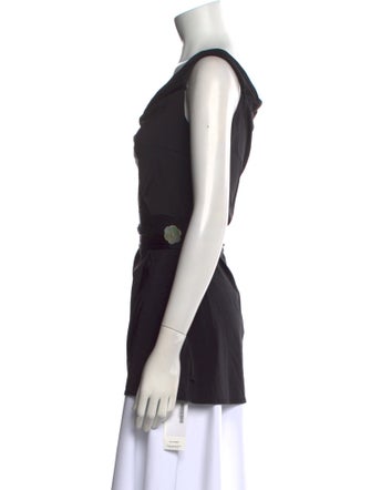 BUCI Cowl Neck Sleeveless Top