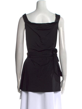 BUCI Cowl Neck Sleeveless Top
