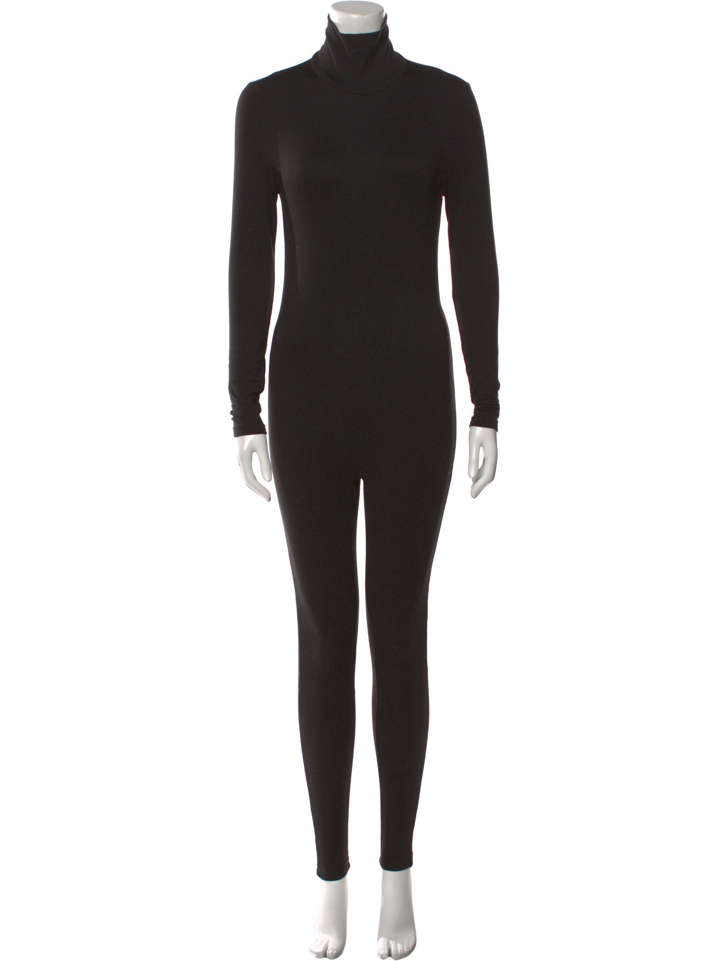 Bumpsuit Nylon Turtleneck Jumpsuit