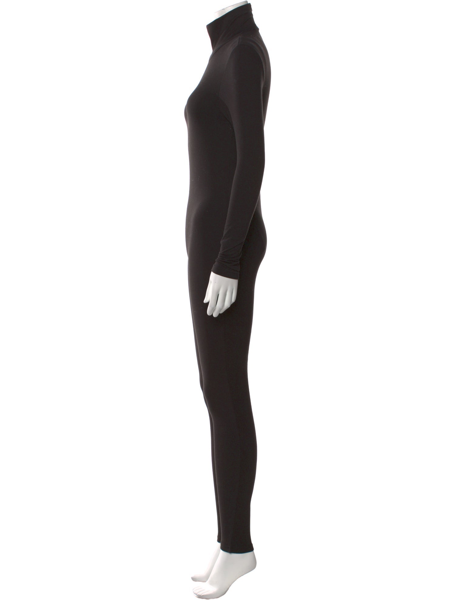 Bumpsuit Nylon Turtleneck Jumpsuit