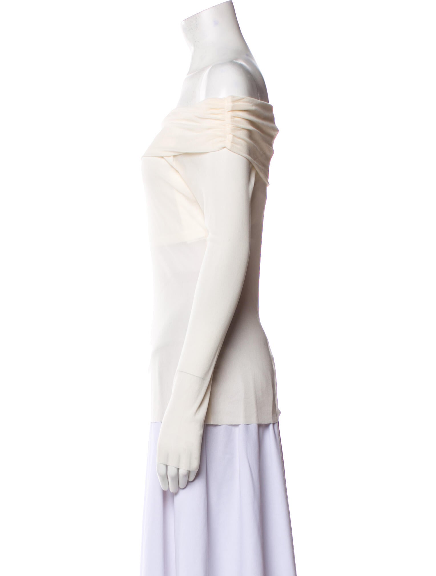 Bumpsuit Off-The-Shoulder Short Sleeve Top