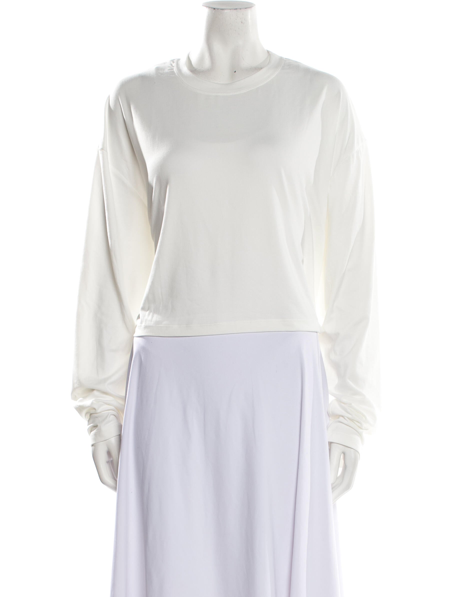 Bumpsuit Cowl Neck Long Sleeve Sweatshirt