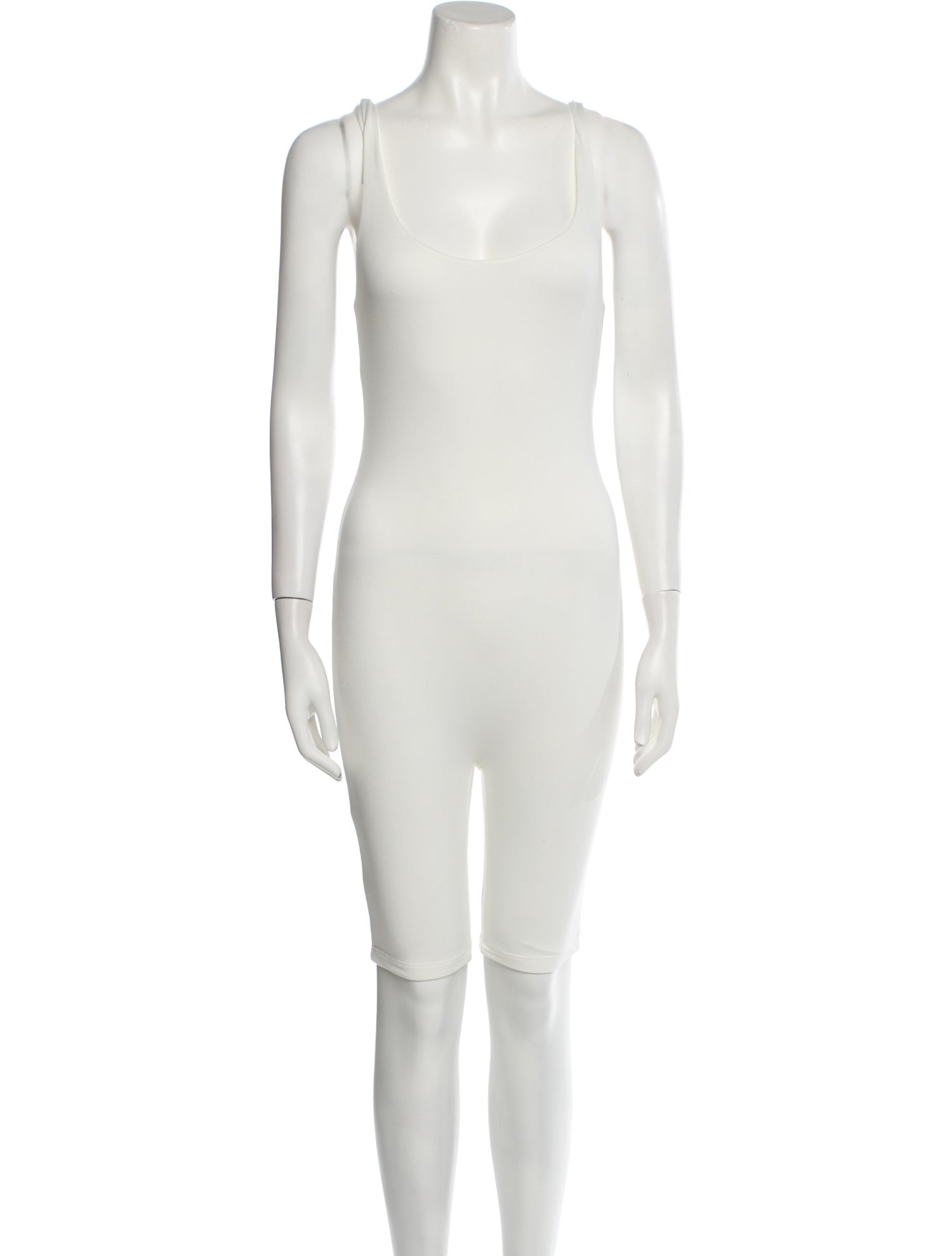 Bumpsuit Scoop Neck Romper