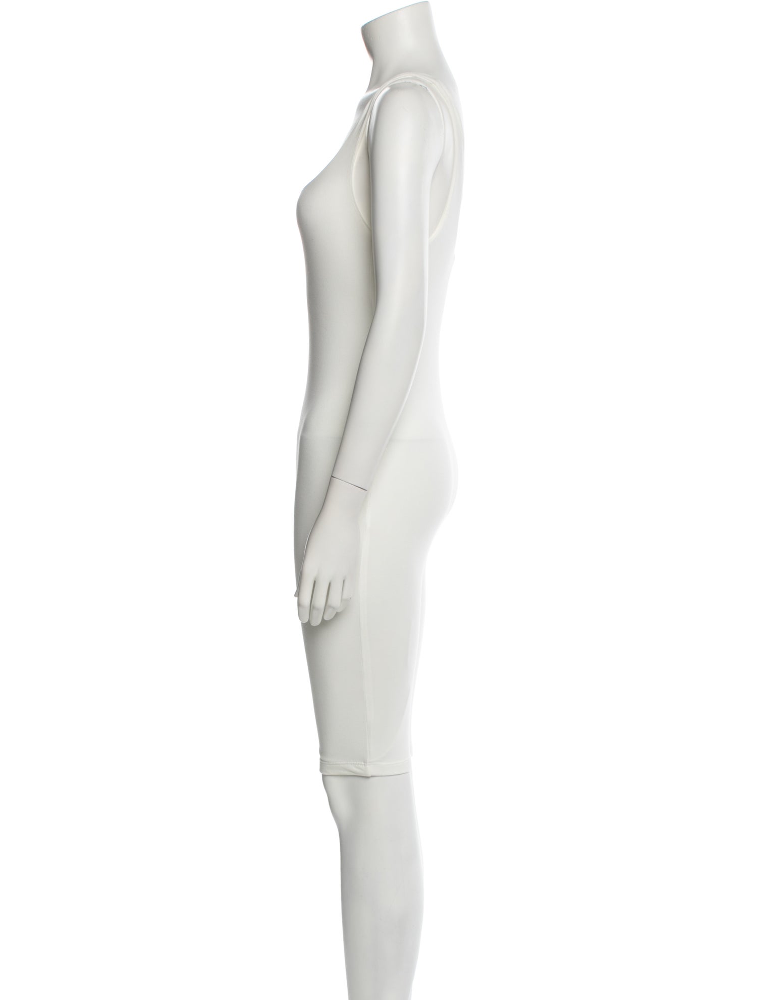 Bumpsuit Scoop Neck Romper