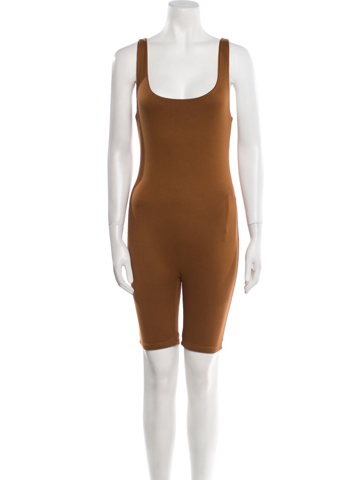 Bumpsuit Scoop Neck Romper