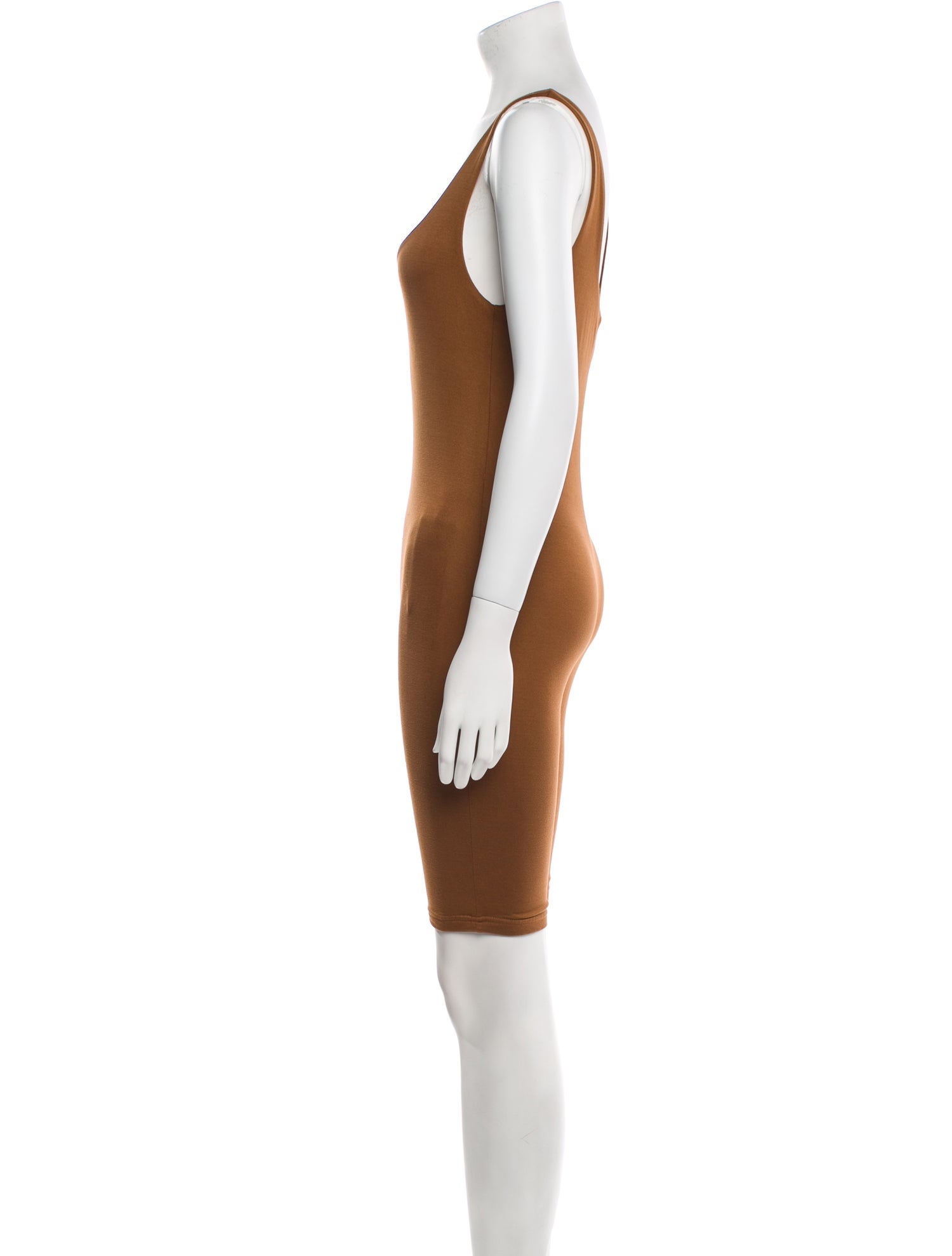 Bumpsuit Scoop Neck Romper