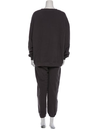 Bumpsuit Embroidered Accent Pant Set