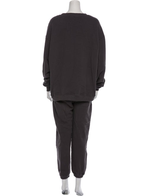 Bumpsuit Embroidered Accent Pant Set