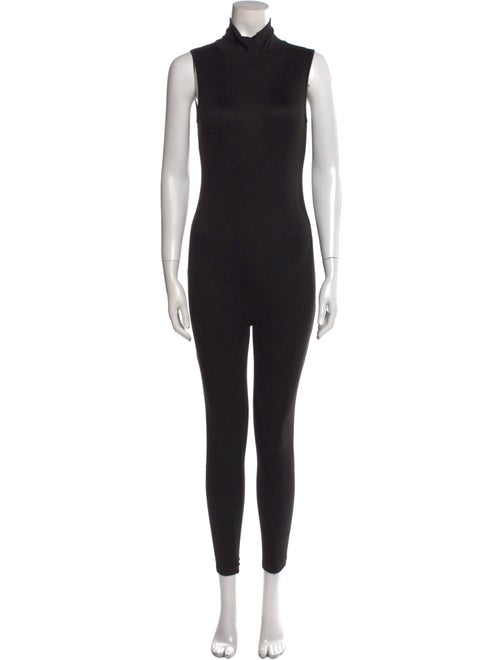 Bumpsuit Mock Neck Jumpsuit