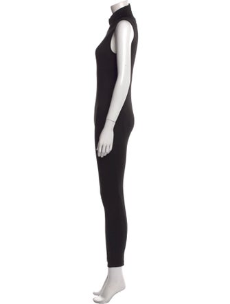 Bumpsuit Mock Neck Jumpsuit