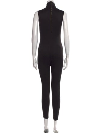 Bumpsuit Mock Neck Jumpsuit