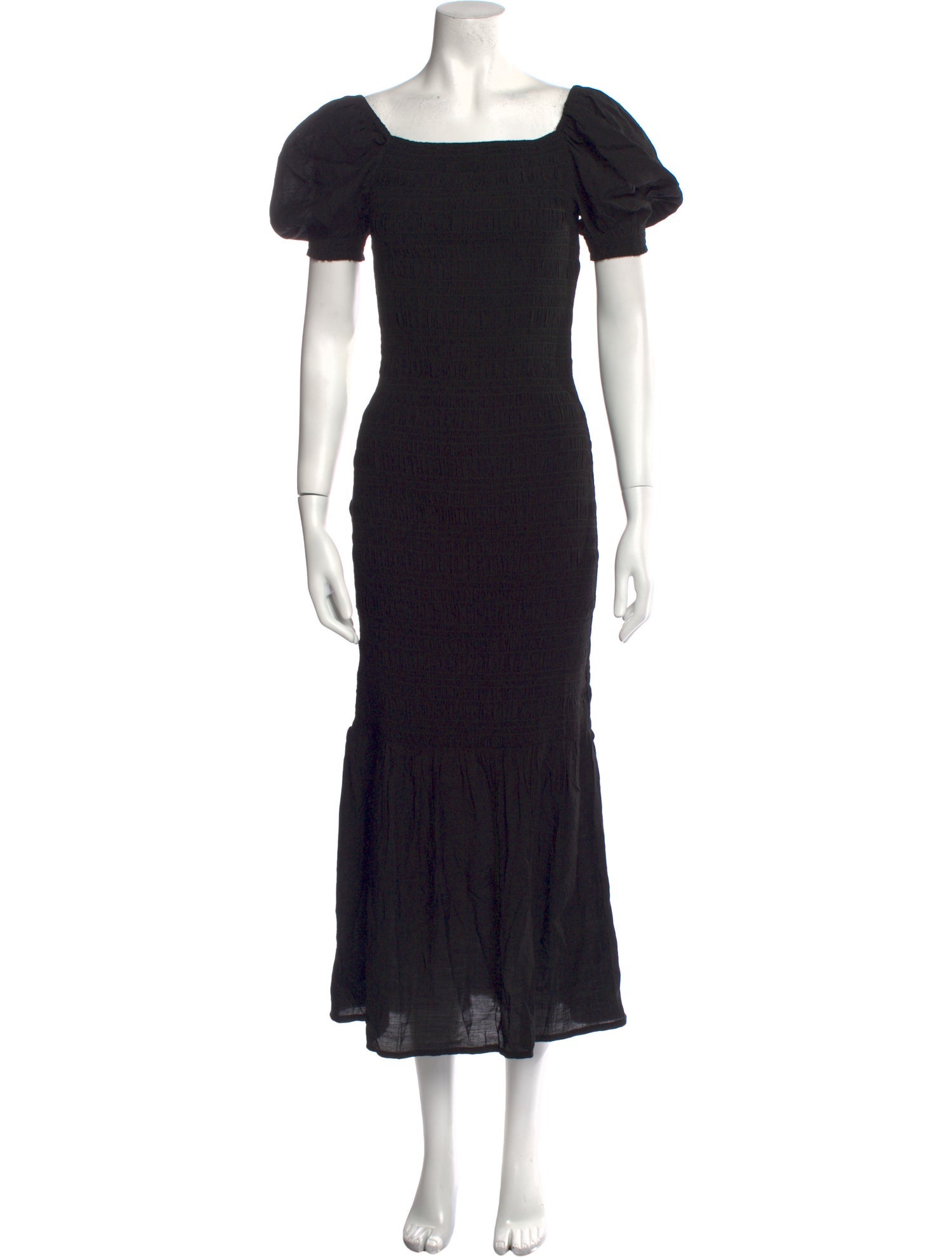 Bumpsuit Square Neckline Long Dress