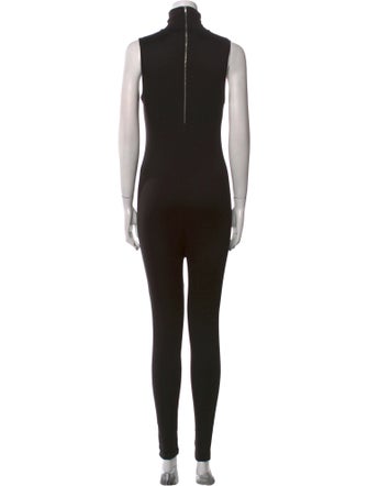 Bumpsuit Mock Neck Jumpsuit