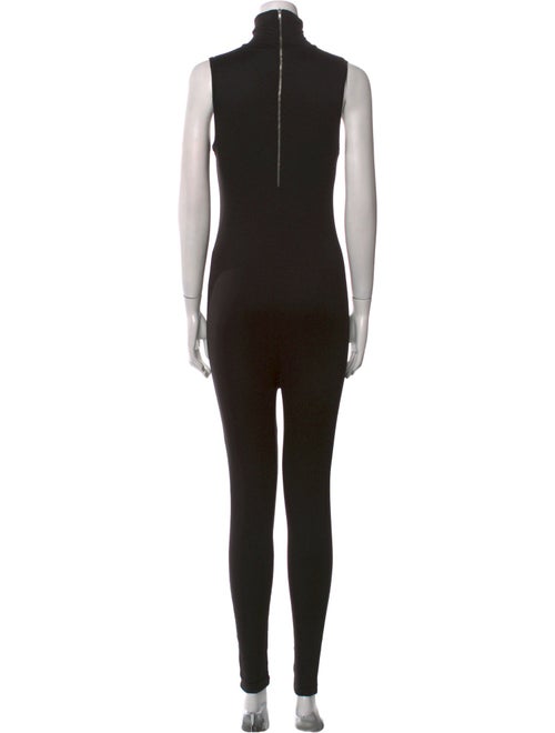 Bumpsuit Mock Neck Jumpsuit