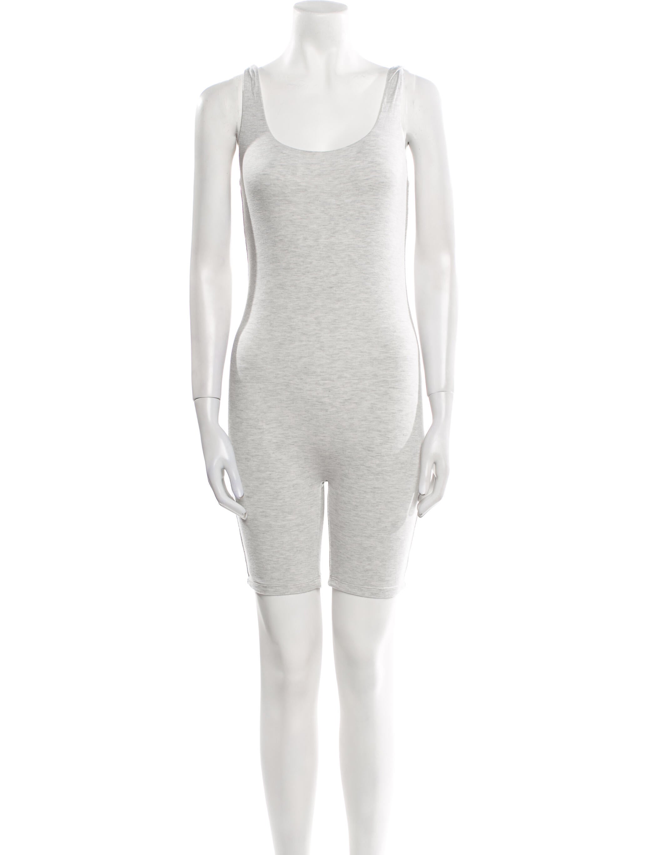 Bumpsuit Scoop Neck Romper