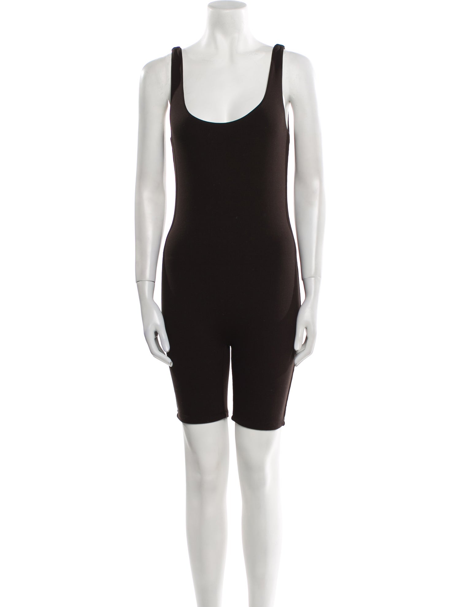 Bumpsuit Scoop Neck Romper