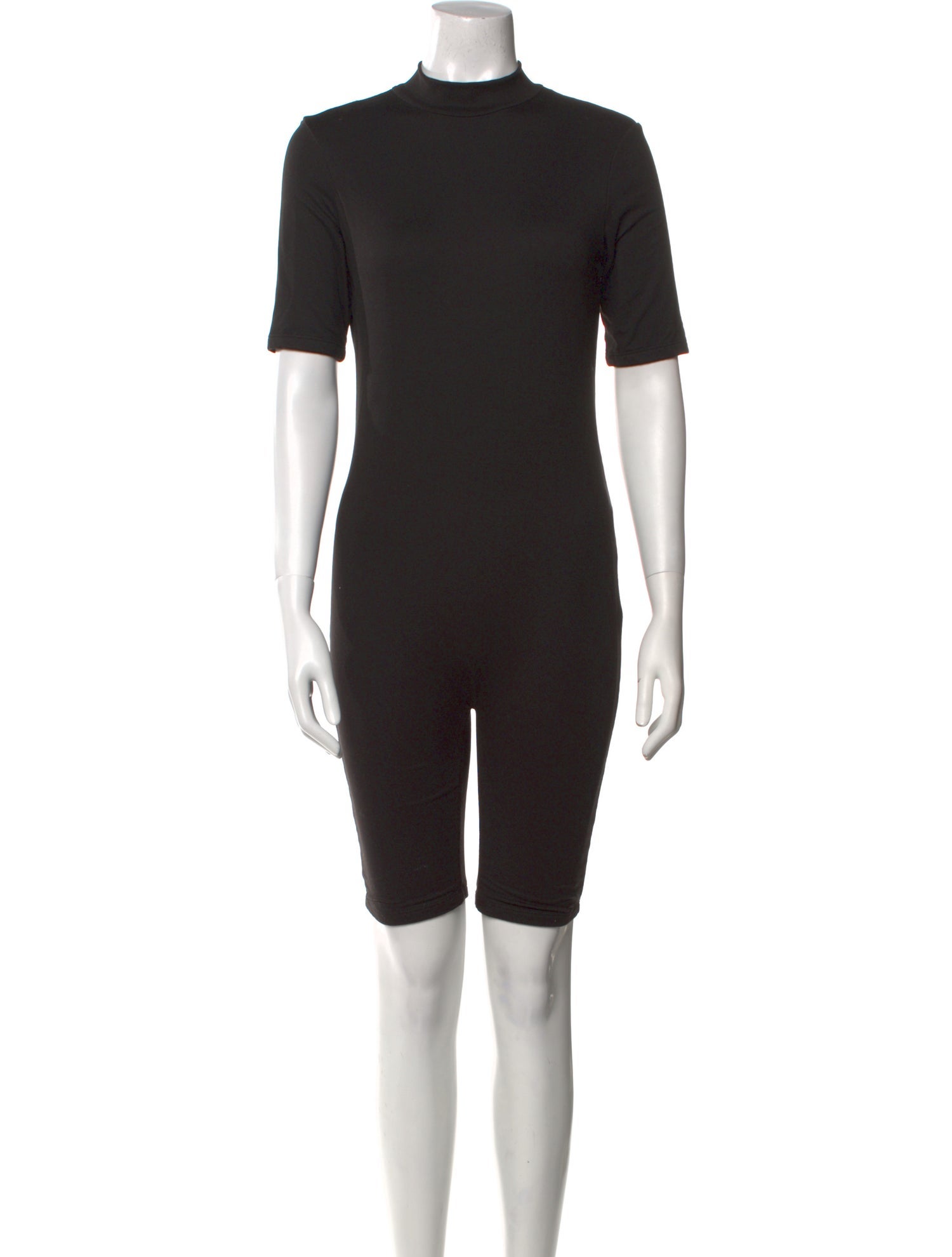 Bumpsuit Mock Neck Romper