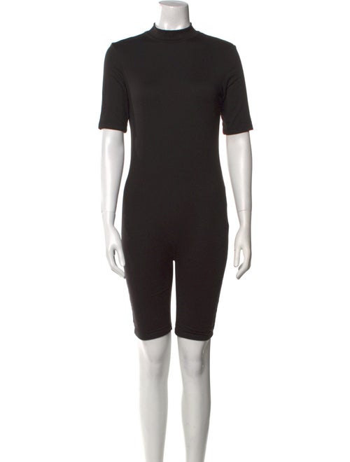 Bumpsuit Mock Neck Romper