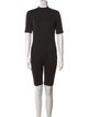 Bumpsuit Mock Neck Romper
