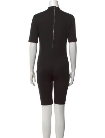 Bumpsuit Mock Neck Romper