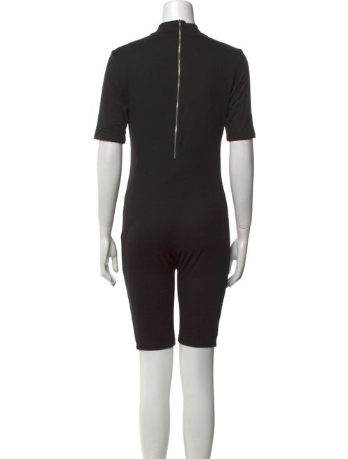 Bumpsuit Mock Neck Romper