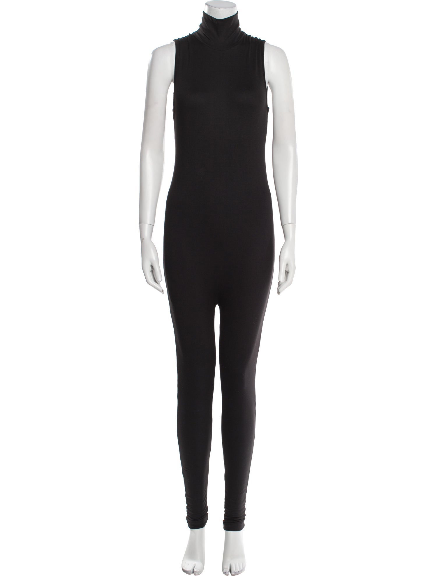 Bumpsuit Mock Neck Jumpsuit