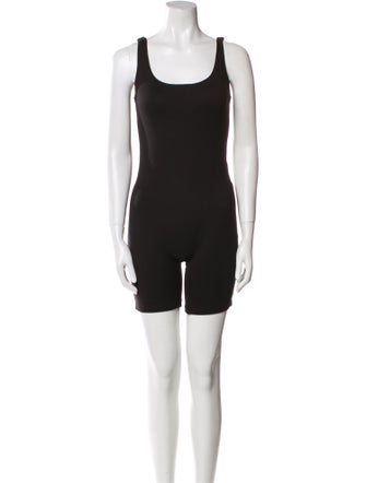 Bumpsuit Scoop Neck Romper