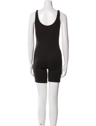 Bumpsuit Scoop Neck Romper